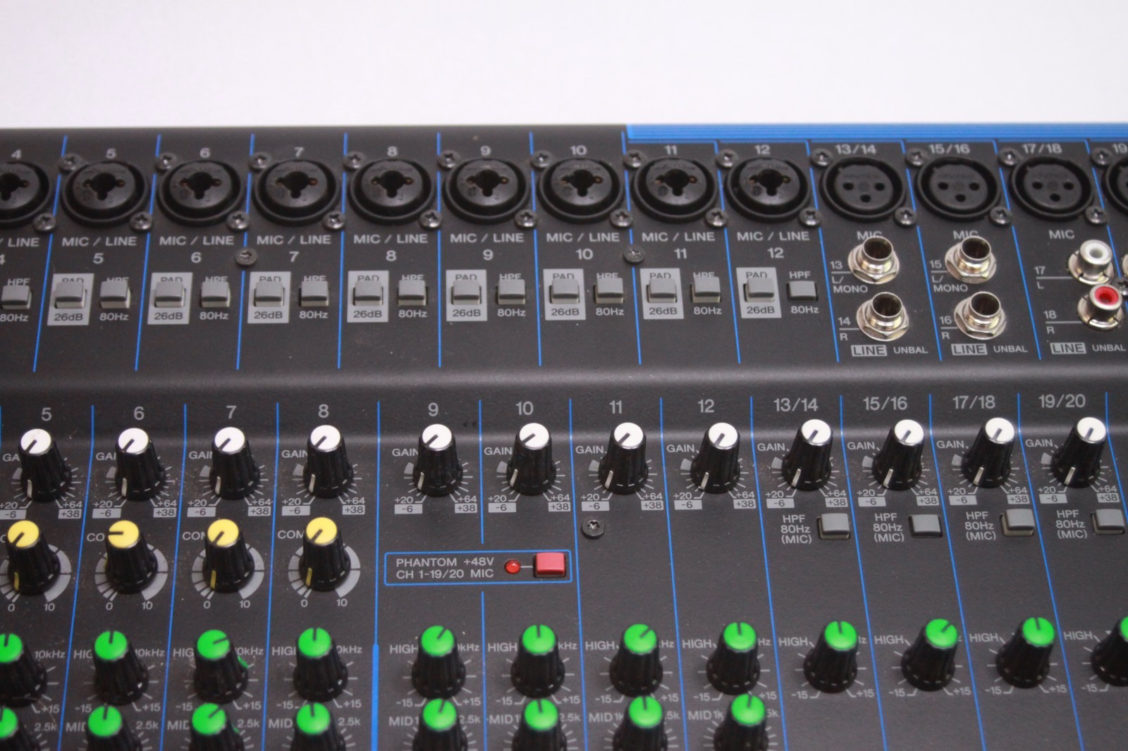 Yamaha MG20 20-Channel Analog Mixer Fully Tested UGYH01072