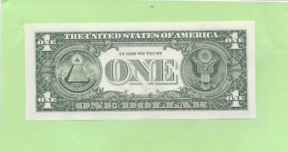 2017 ..UNCIRC $1 F 4383 8989 E .... 2017 $1 F-E NICE NOTE