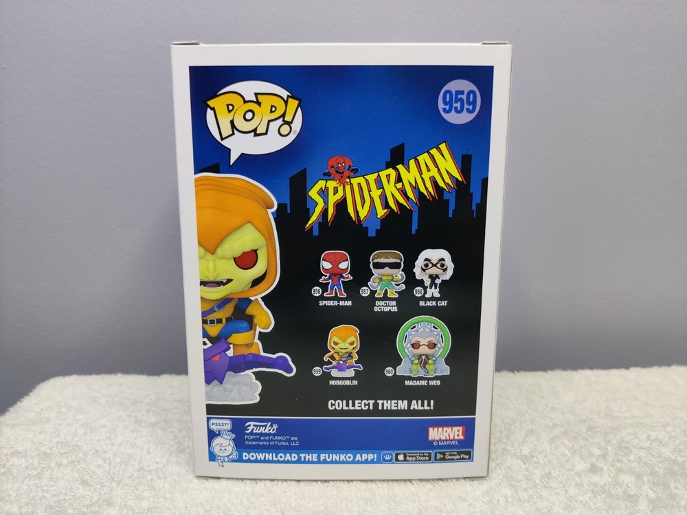 Funko Pop Marvel Hobgoblin Only at Target Exclusive #959 w/Pop Protector
