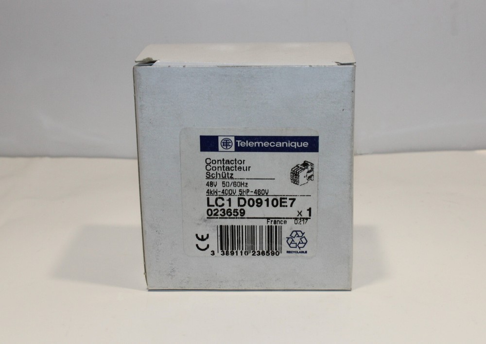 Telemecanique LC1D0910E7 Contactor NEW