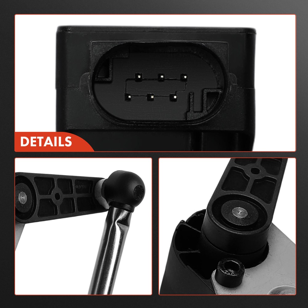 Front Driver Black Height Level Sensor for Mercedes-Benz E250 E350 E400 CLS400