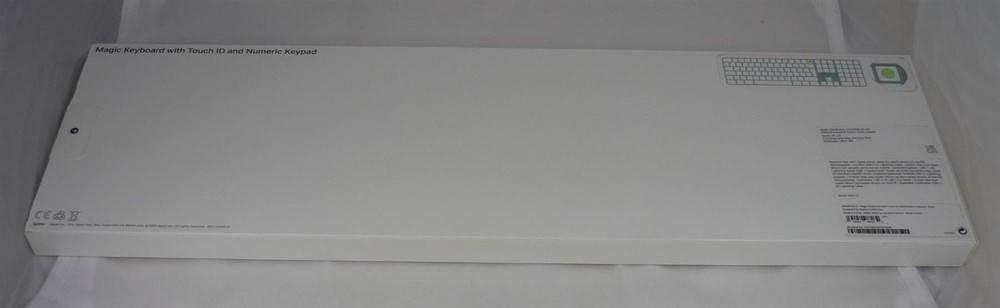 Apple Magic Keyboard with Touch ID and Numeric Keypad - Danish - New
