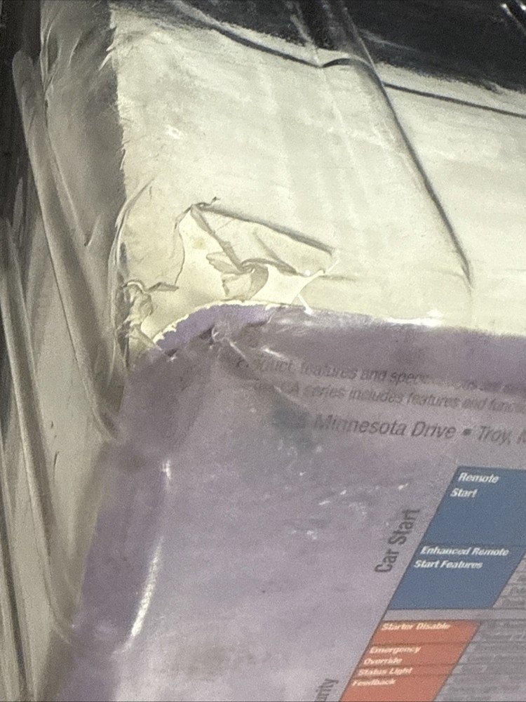 CODE ALARM Deluxe Two Way Remote Start CA-545/Read