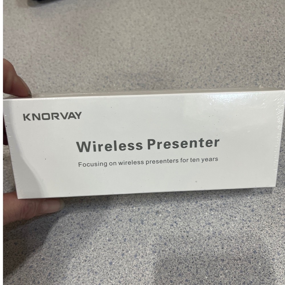Knorvay N29 Wireless Presenter Remote Red Laser Pointer USB PowerPoint Clicker