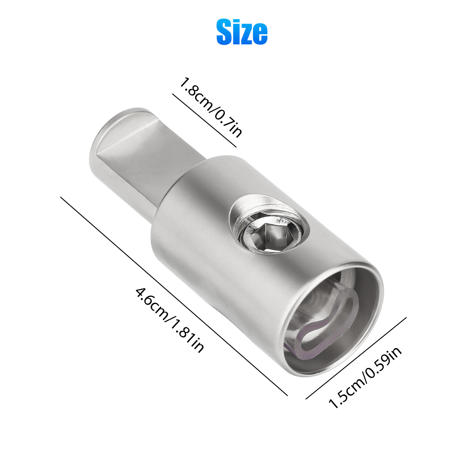 2X Car Audio Power/Ground 1/0 Gauge to 1/0 Gauge Amp Input Reducers Wire Reducer