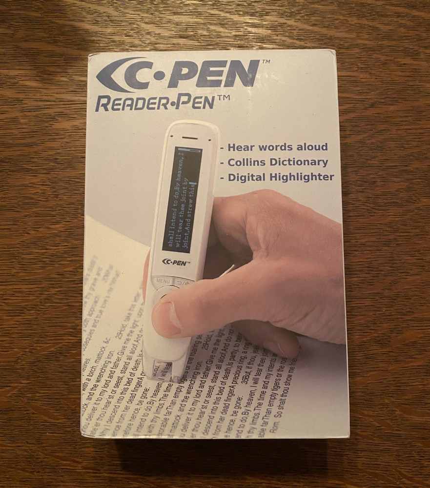 C-Pen Reader Pen Collins Dictionary Digital Highlighter Voice Function USB Audio