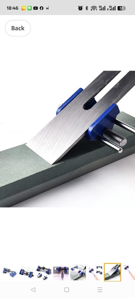 Woodworking Chisel Sharpening Guide, Adjustable Honing Jig, 0-86mm Clamp Width,