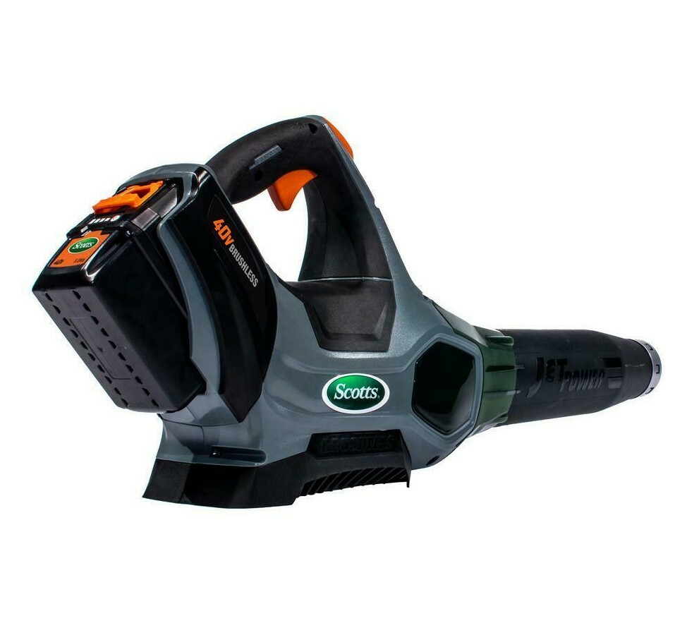 Scotts 40 Volts Cordless Handheld Leaf Blower & String Trimmer Combo