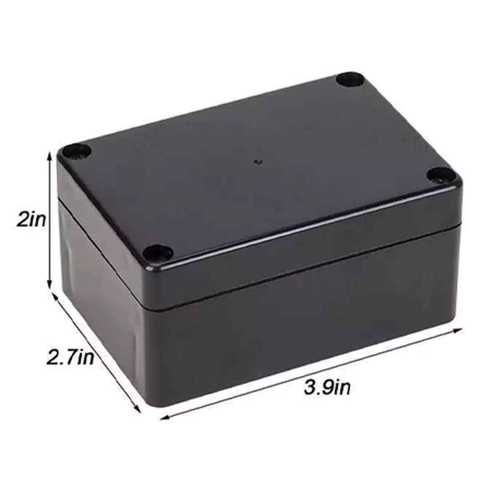 2 PCS 3.9*2.7*2 in Waterproof Plastic Project Box Electrical Junction Boxes HOT