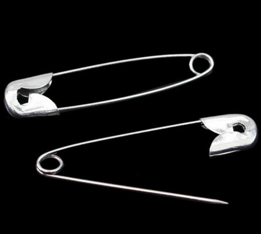 30 ALLOY STEEL STRONG 1 INCH SAFETY PINS 1" PINS FOR QUILTERS CRAFTERS SEWING