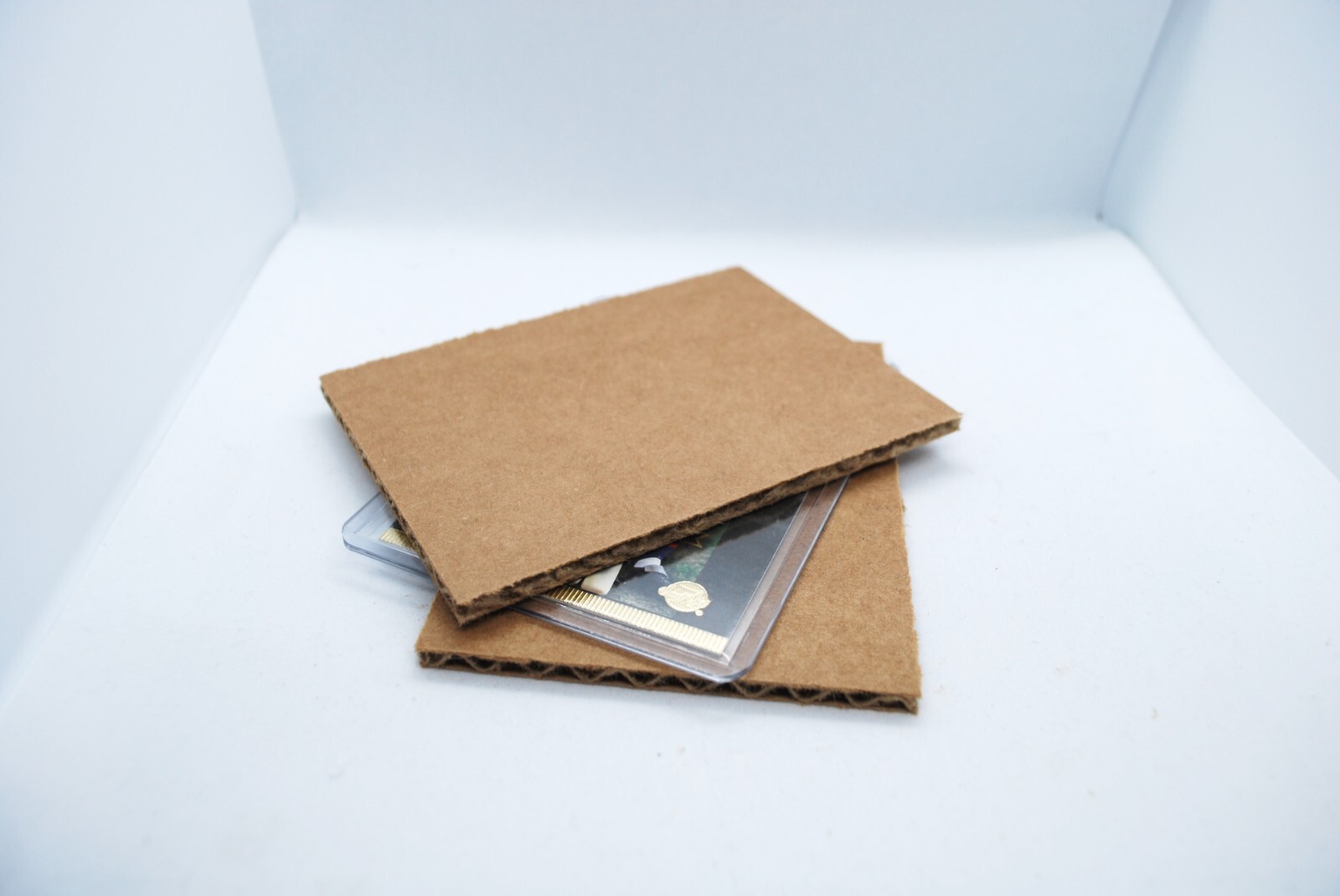 3"x4" 100 Total Shipping Cardboard Sport Card / Pokemon / Sticker MAIL STIFFENER