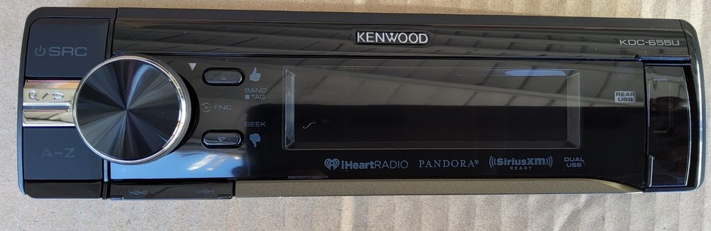 KENWOOD KDC-655U REPLACEMENT FACEPLATE