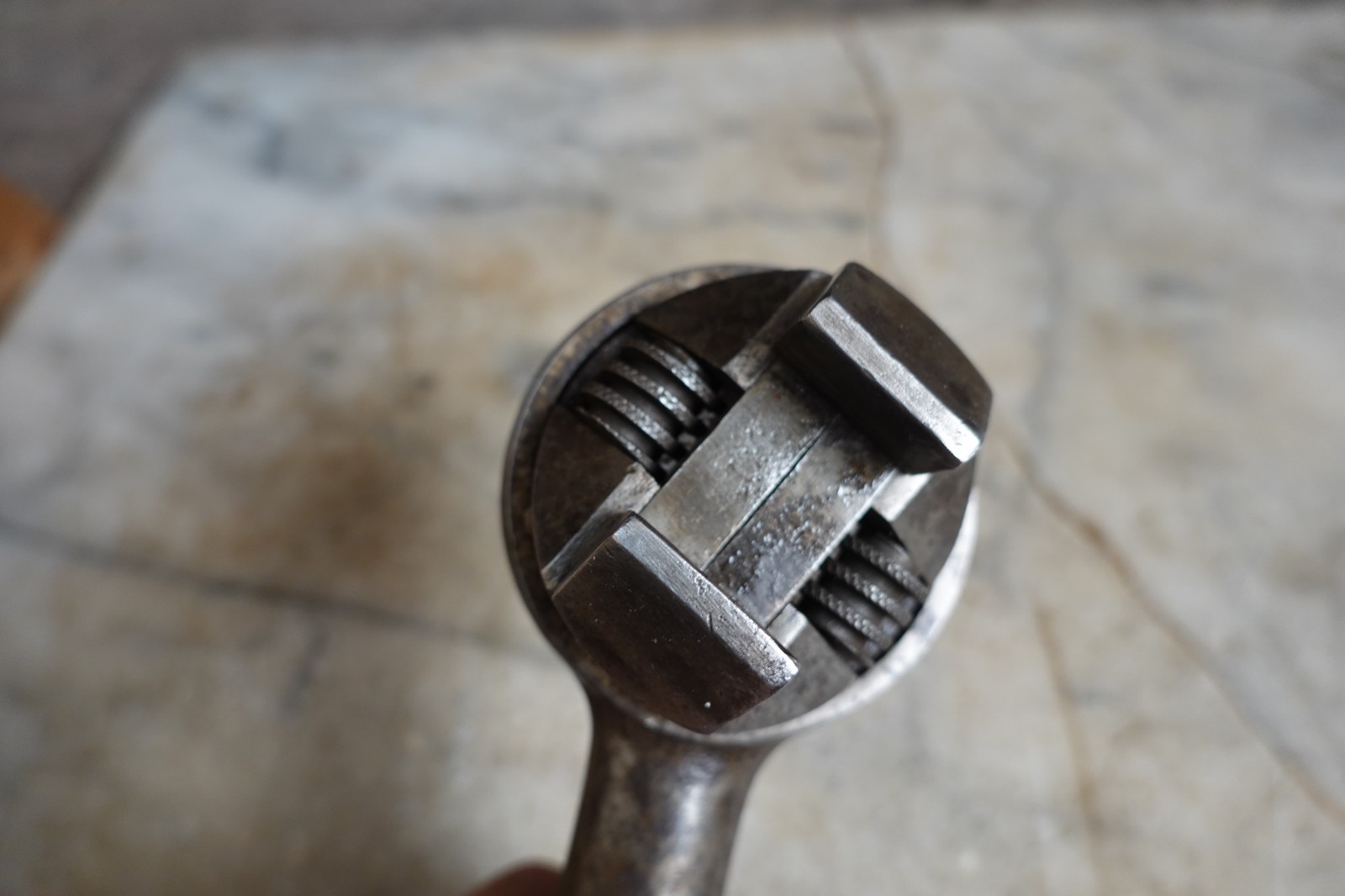 Antique "WIZARD" ADJUSTABLE RATCHET WRENCH PAT MAY 21 1907 Mechanic Railroad