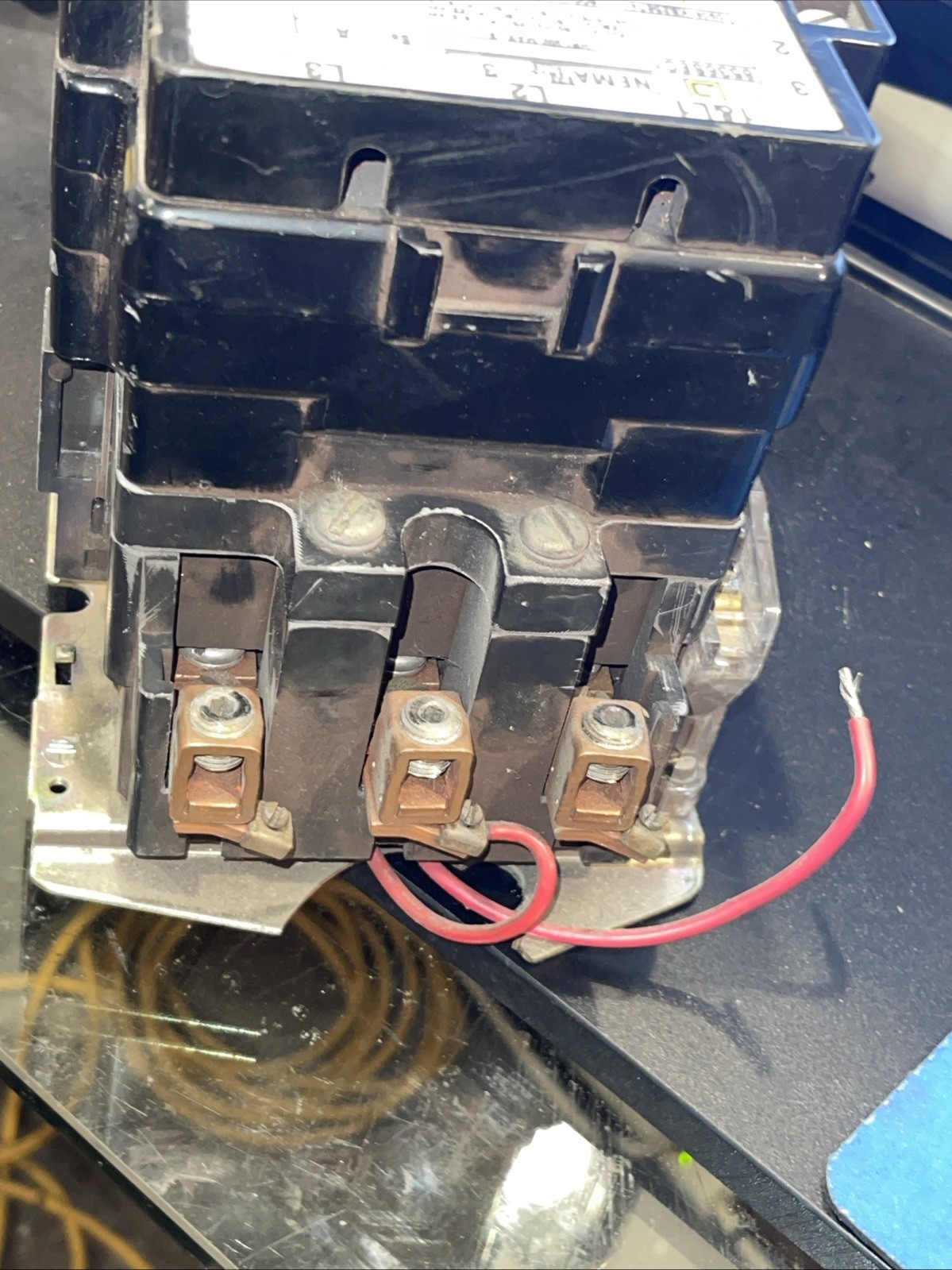 Square D 8536SE01 NEMA Size 3 Ser. A Non‑Reversing Motor Starter (Type S) - Used