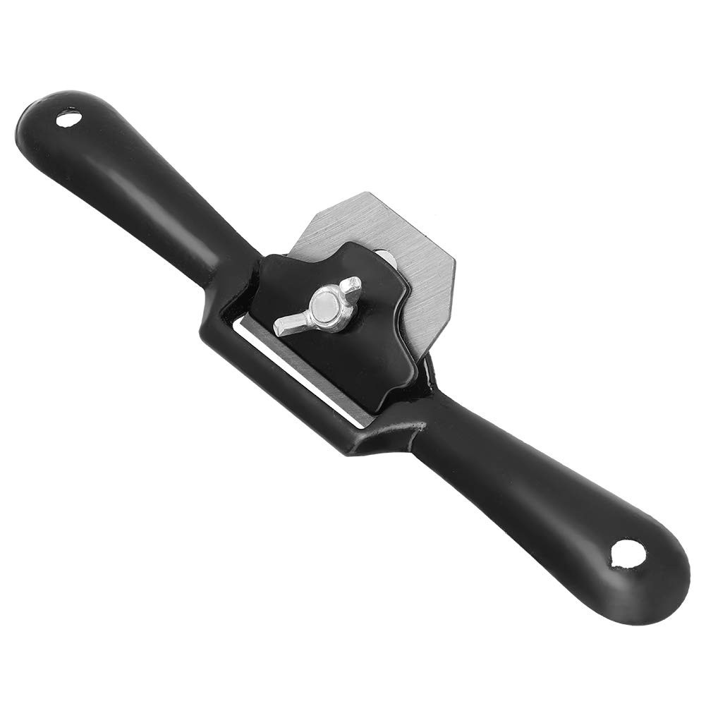 Plane Spokeshave Woodworking Hand Trimmer Plane, Black/White New