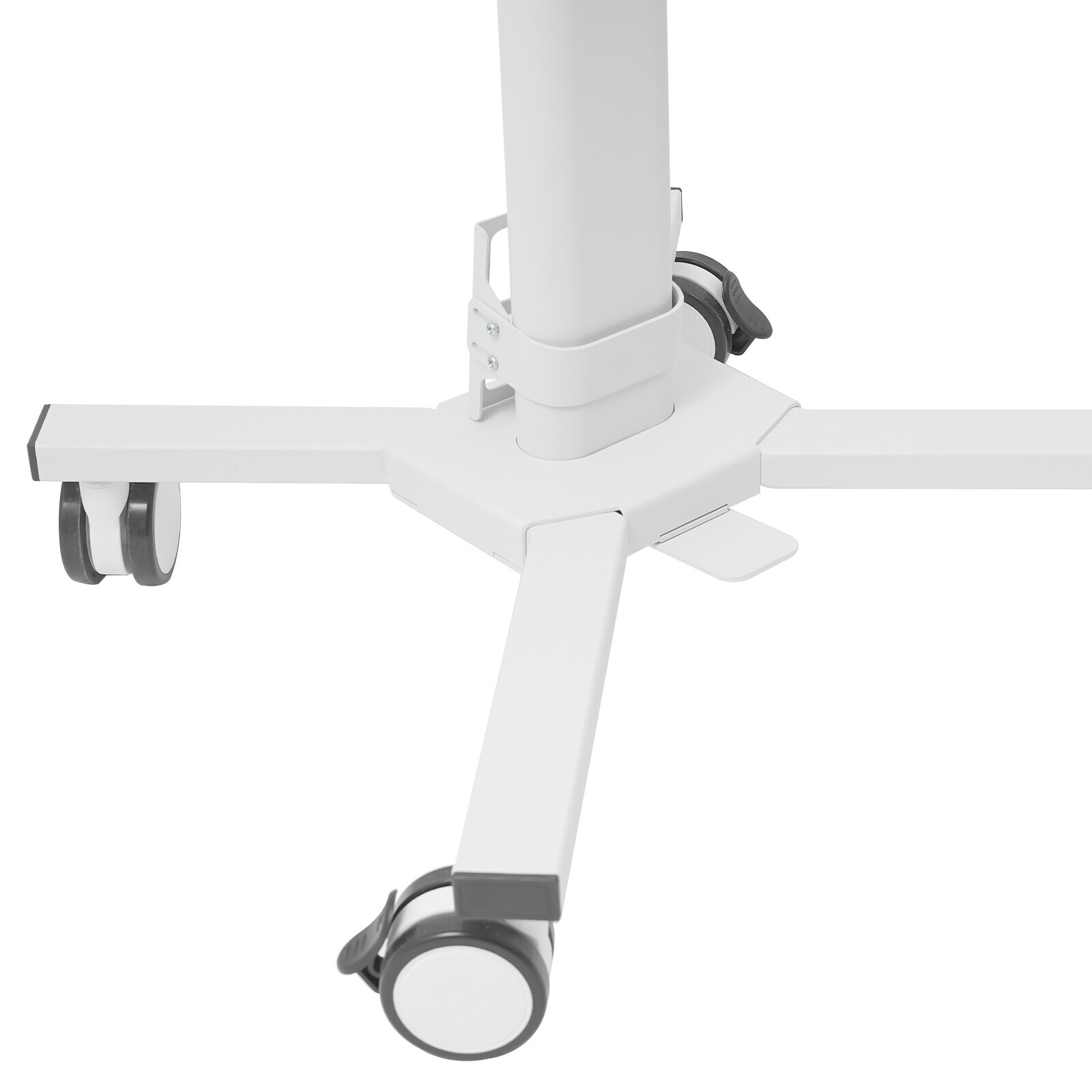 Adjustable Rolling Medical Cart with iPad Holder for Healthcare & Spa