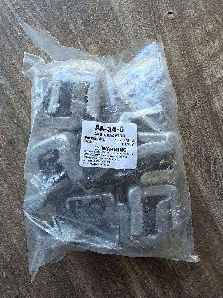 Angle Adapter AA-34-G  10 PER BAG