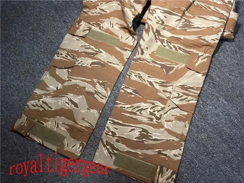 Desert Tiger Stripe Camo Tactical Combat Pants Trousers Suit Uniform Bottom Gen3
