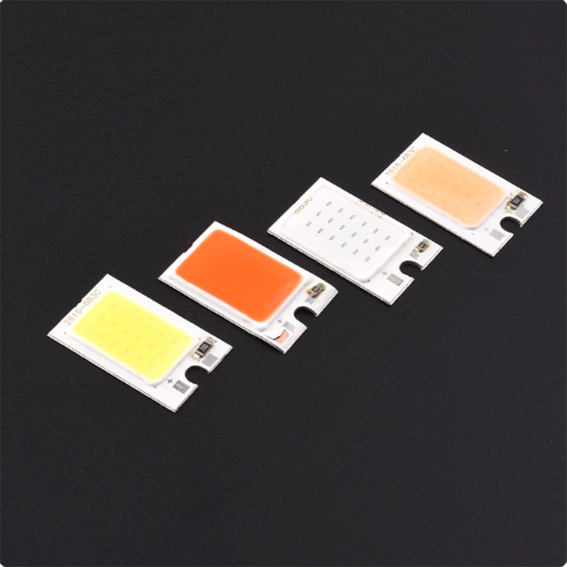 Small Volume 12V Square LED Bead Light Source 5V Luminous Light Board 7-colors