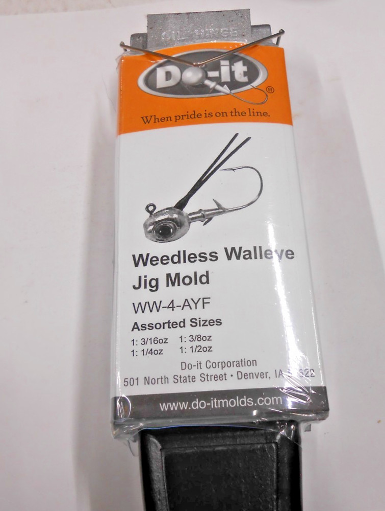 3547 DO-IT Weedless Walleye Jig Mold