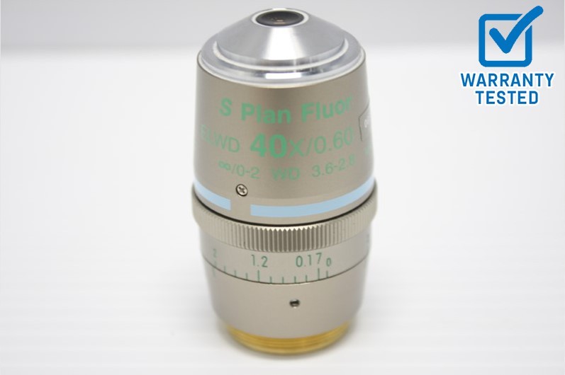 Nikon S Plan Fluor ELWD 40x/0.60 PH2 ADM Microscope Objective Unit 3