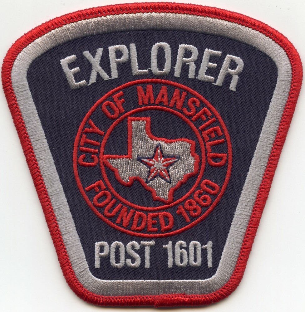 MANSFIELD TEXAS TX EXPLORER POLICE PATCH