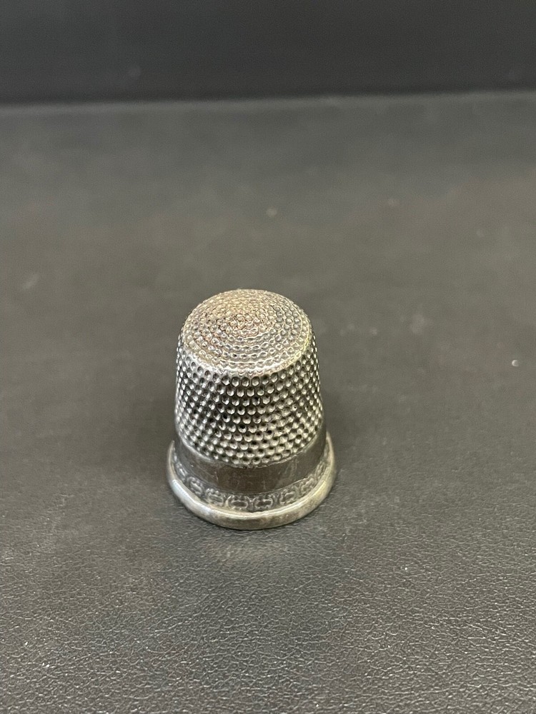 Vintage Sterling Silver Thimble