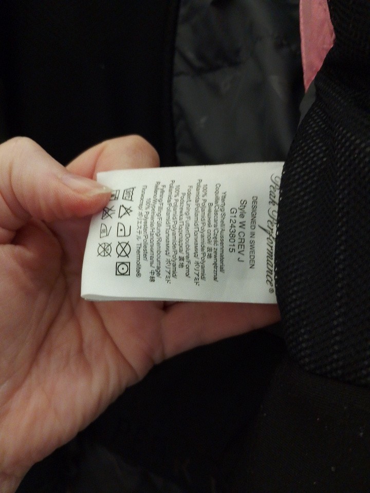 Peak Performance Ski Jacket Size L Pink