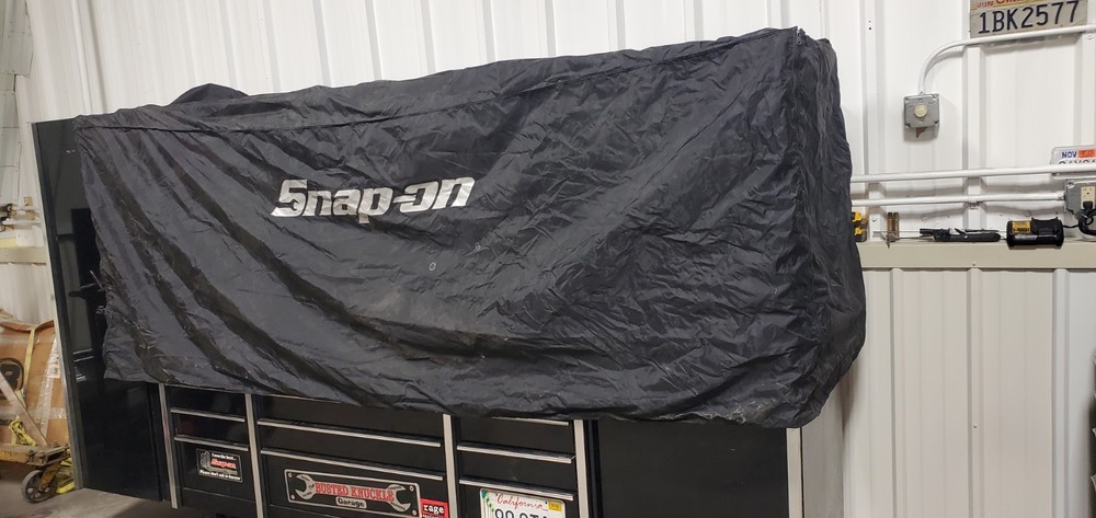 Snap On Toolbox Cover Black