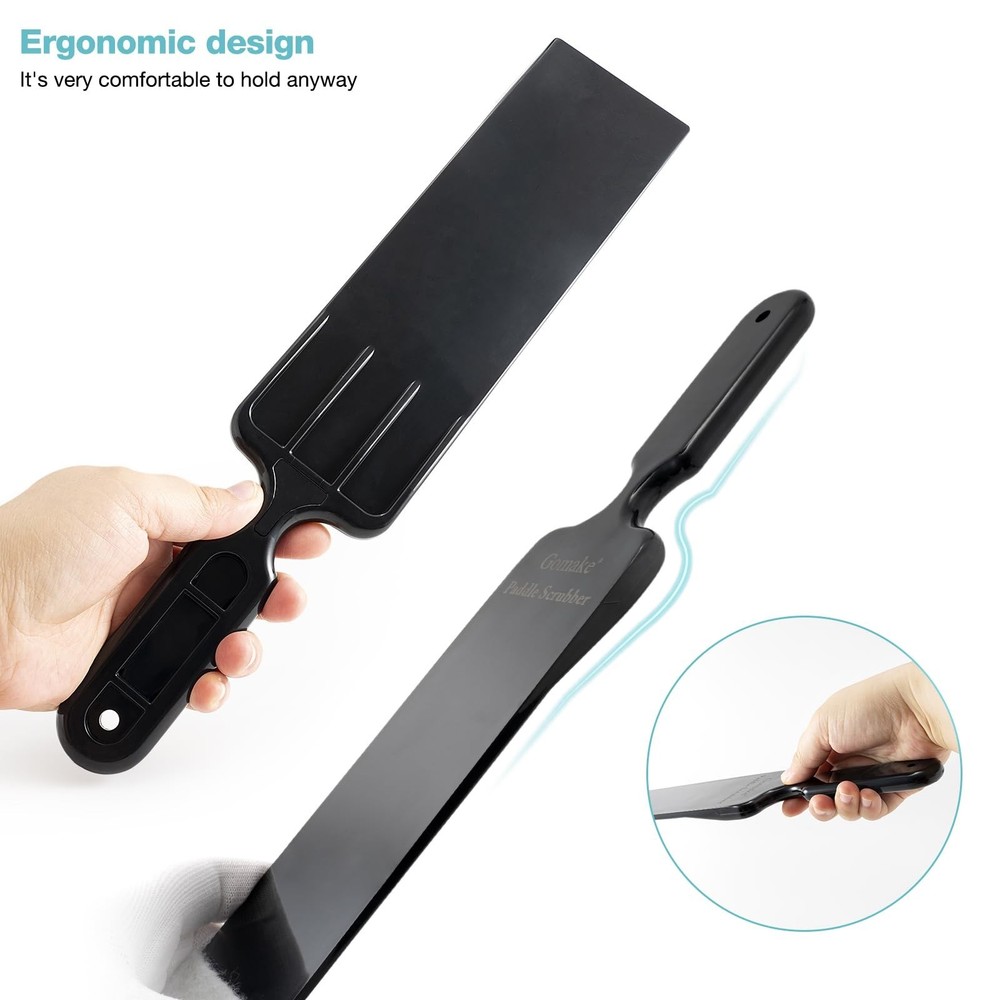 Gomake Window Tint Tools Bulldozer Squeegee Scrubber Paddle Squeegee Long Han...