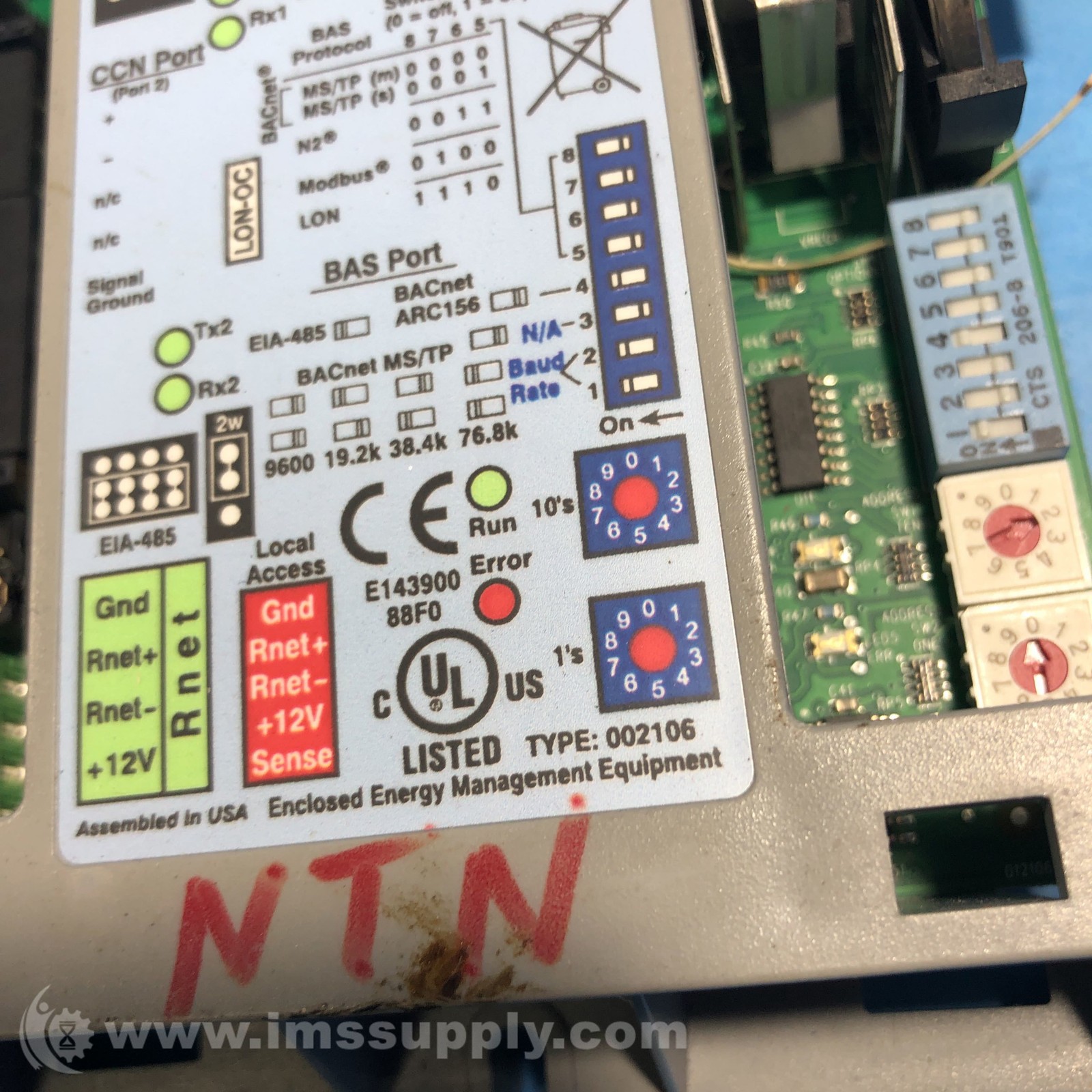 Carrier 002106 Communication Card USIP