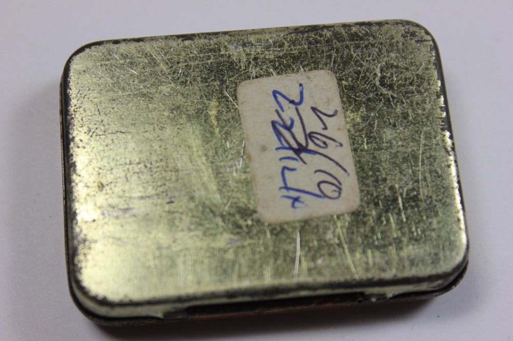 Antique 200 BEST TALKING MACHINE Needles TIN - Empty - SCARCE