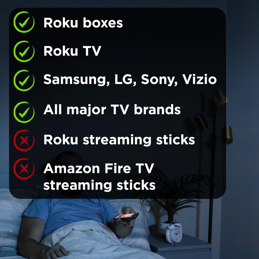 UltraPro Backlit OneTouch Universal Remote Control, Average, Black