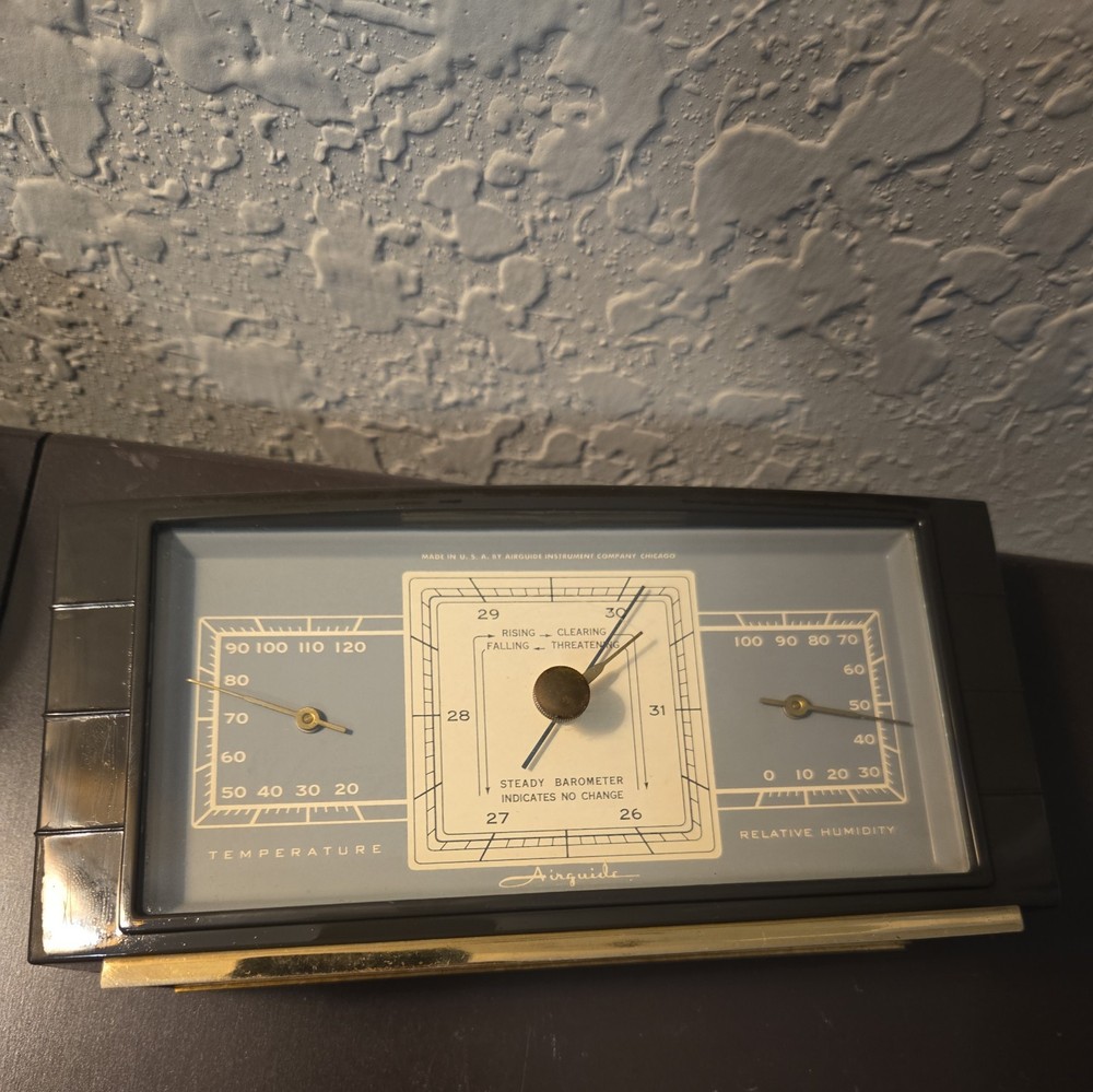 Vintage AIRGUIDE Barometer (Art Deco)