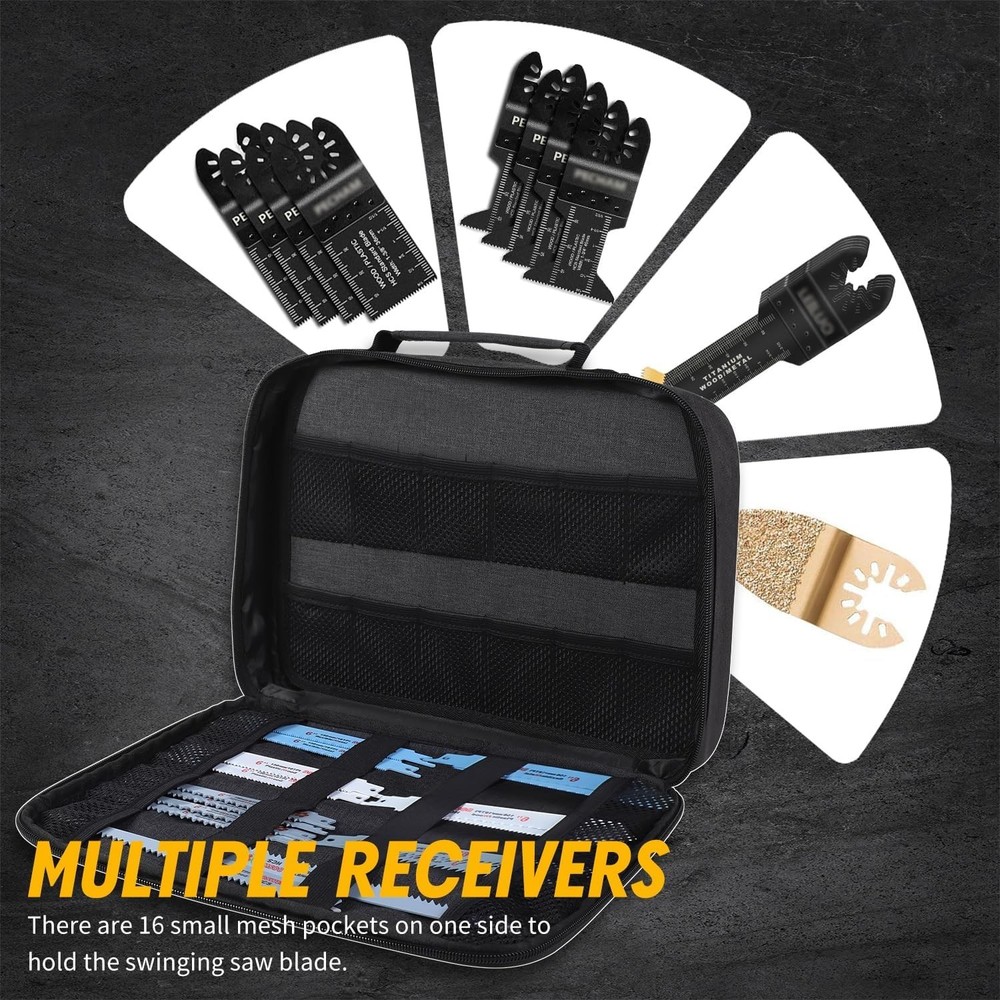 Waterproof and Portable Saw Blade Carrying Case - Ultimate Organization Solution