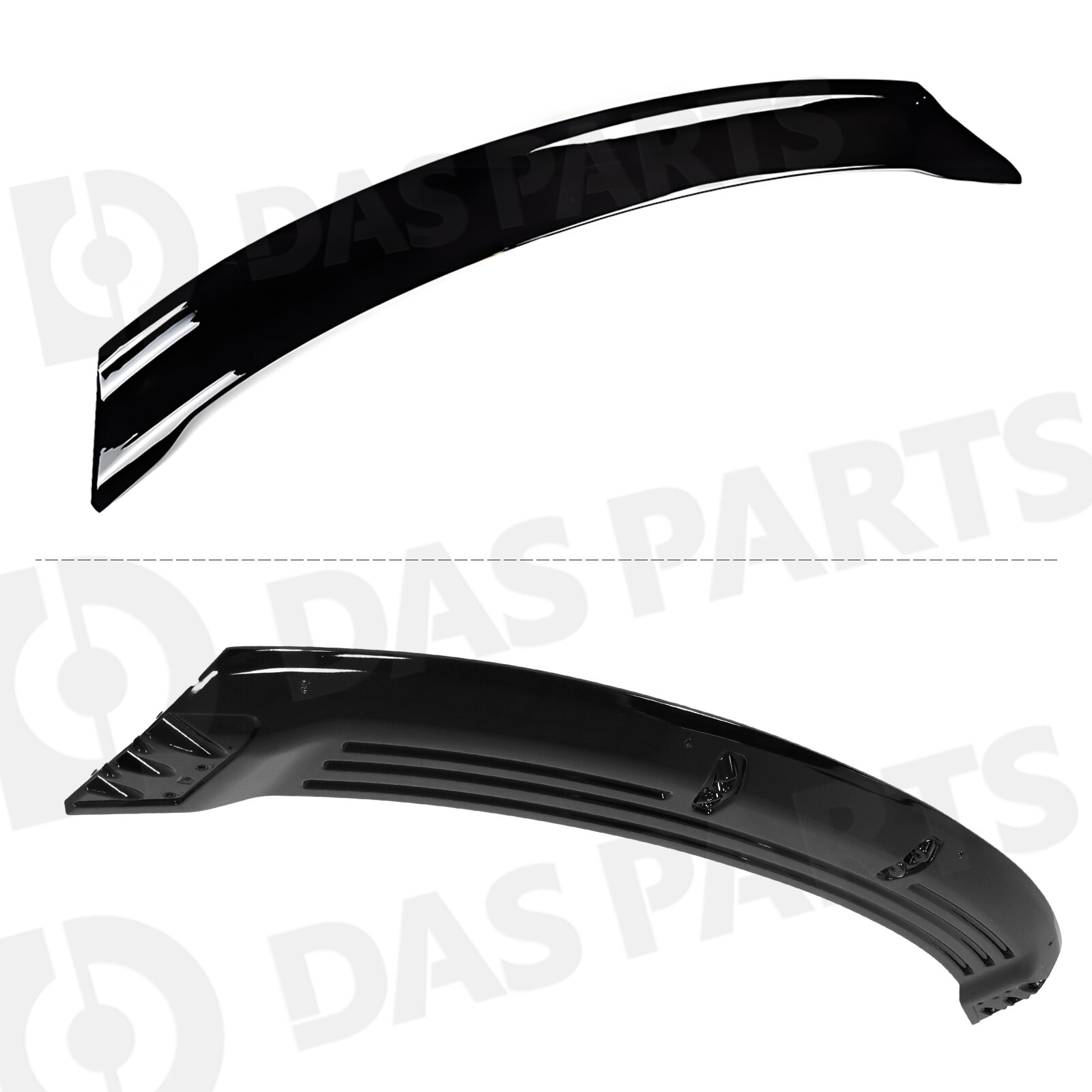 Gloss Black Spoiler Wing W/Gurney Flap DH Performance For 2024 2025 Ford Mustang