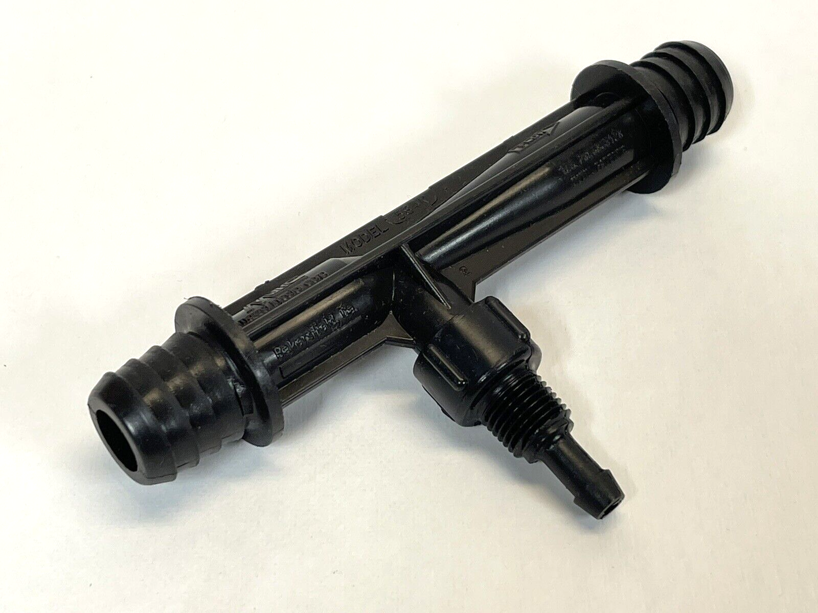 NEW GENUINE OEM MAZZEI 584K SPA HOT TUB OZONE INJECTOR 3/4 KYNAR BLACK 584-PVDF