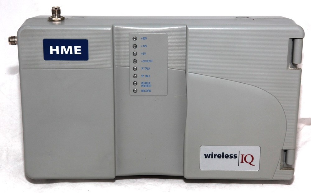 HME Wireless IQ BASE 6000 Drive Thru Intercom System Base Station & Power Supply