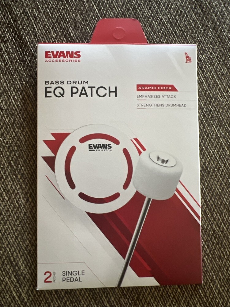 Evans AF Single Pedal Patch | FREE SHIPPING
