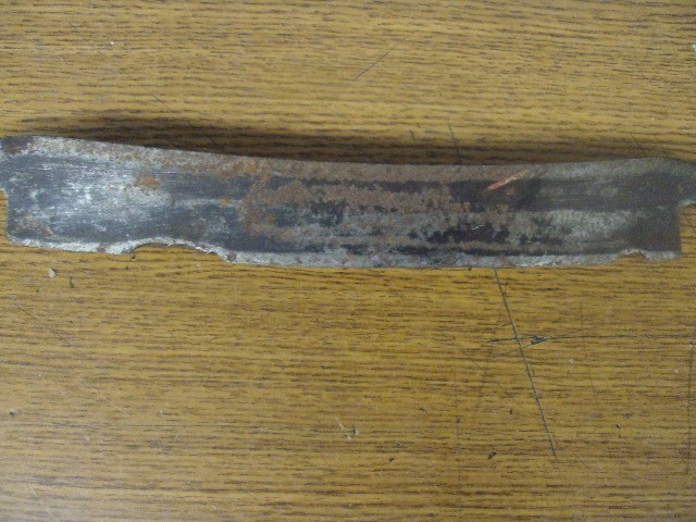 8" Inch Drawknife W/ Folding Handles Maker Unknown B483