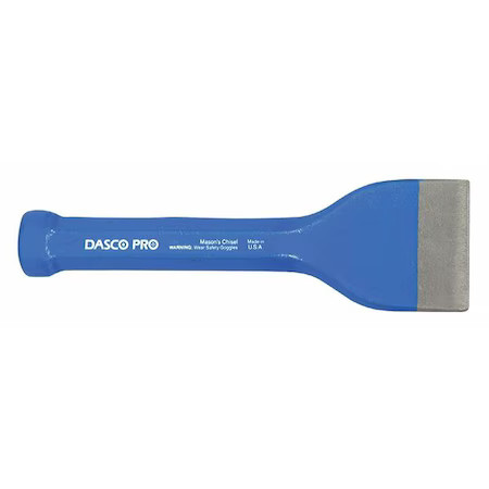 Dasco Pro 335 Mason Chisel, 2-3/4" Tip X 7-1/2" L