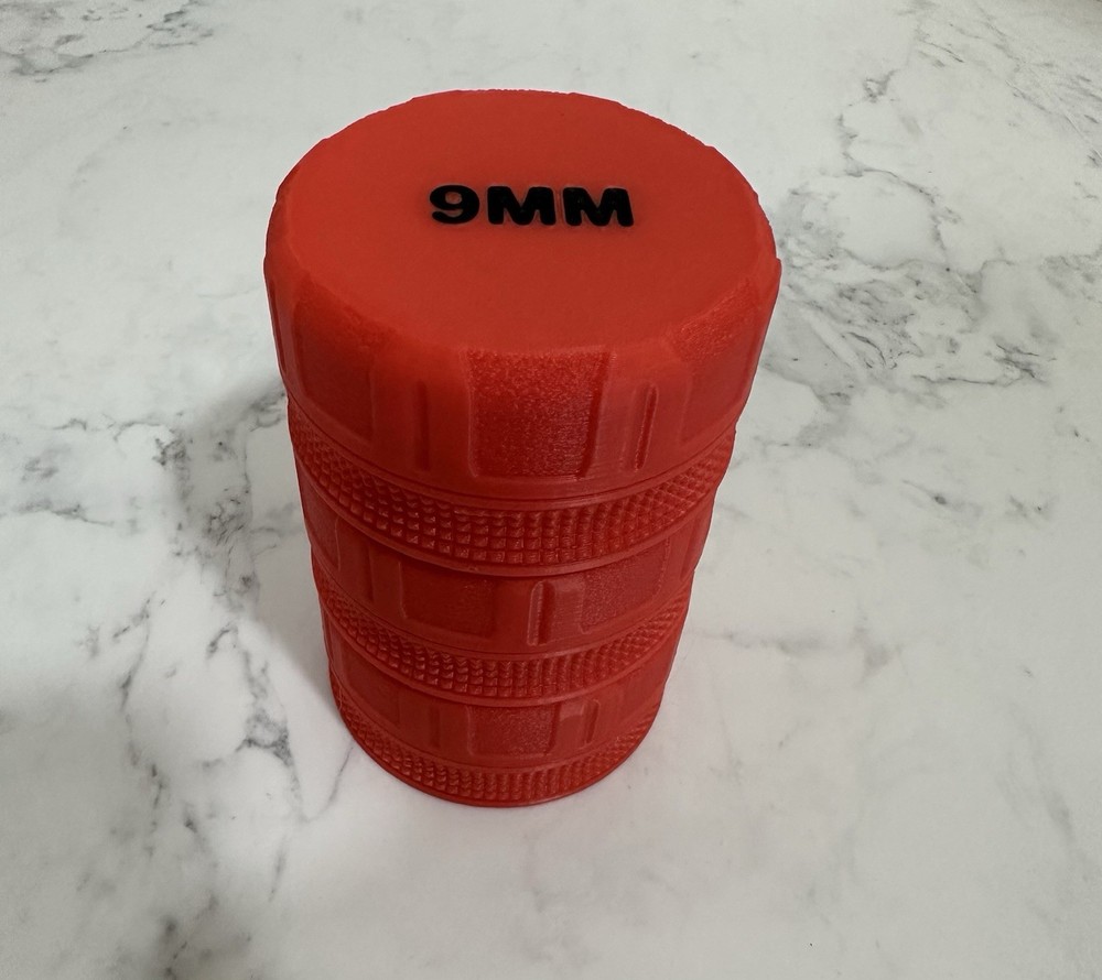 3 Pack of 9MM Ammo Puck – Compact, Stackable Storage for 20 Rounds