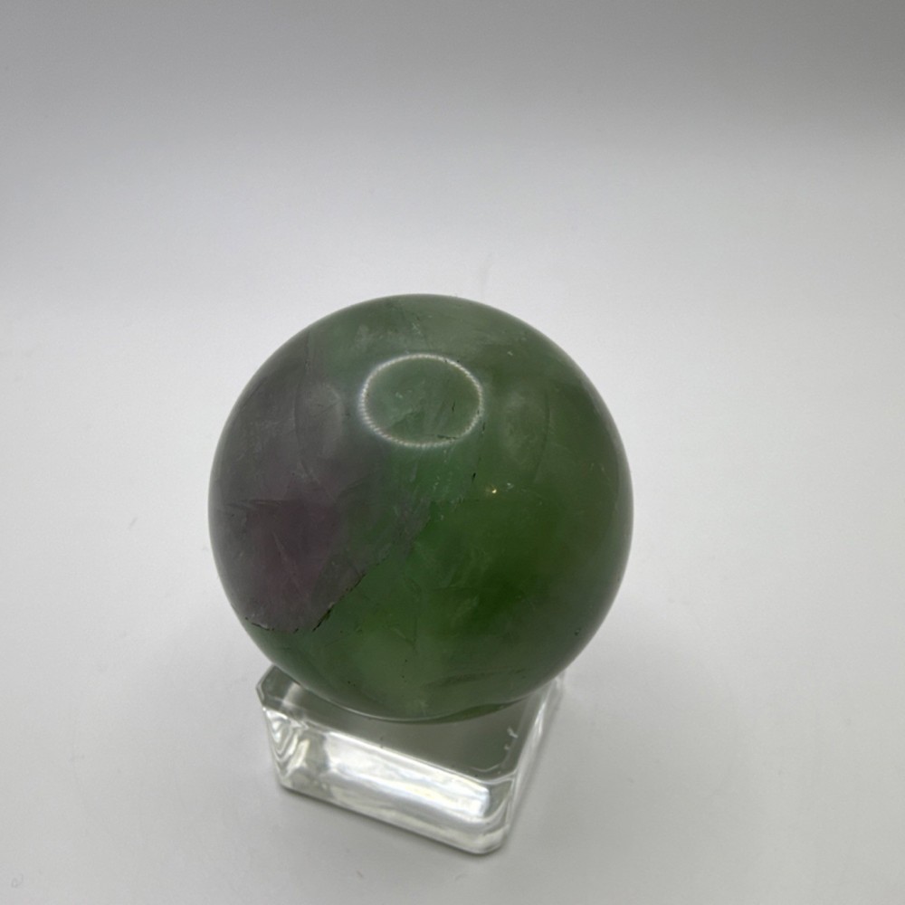177.9g Polished Fluorite Crystal Sphere
