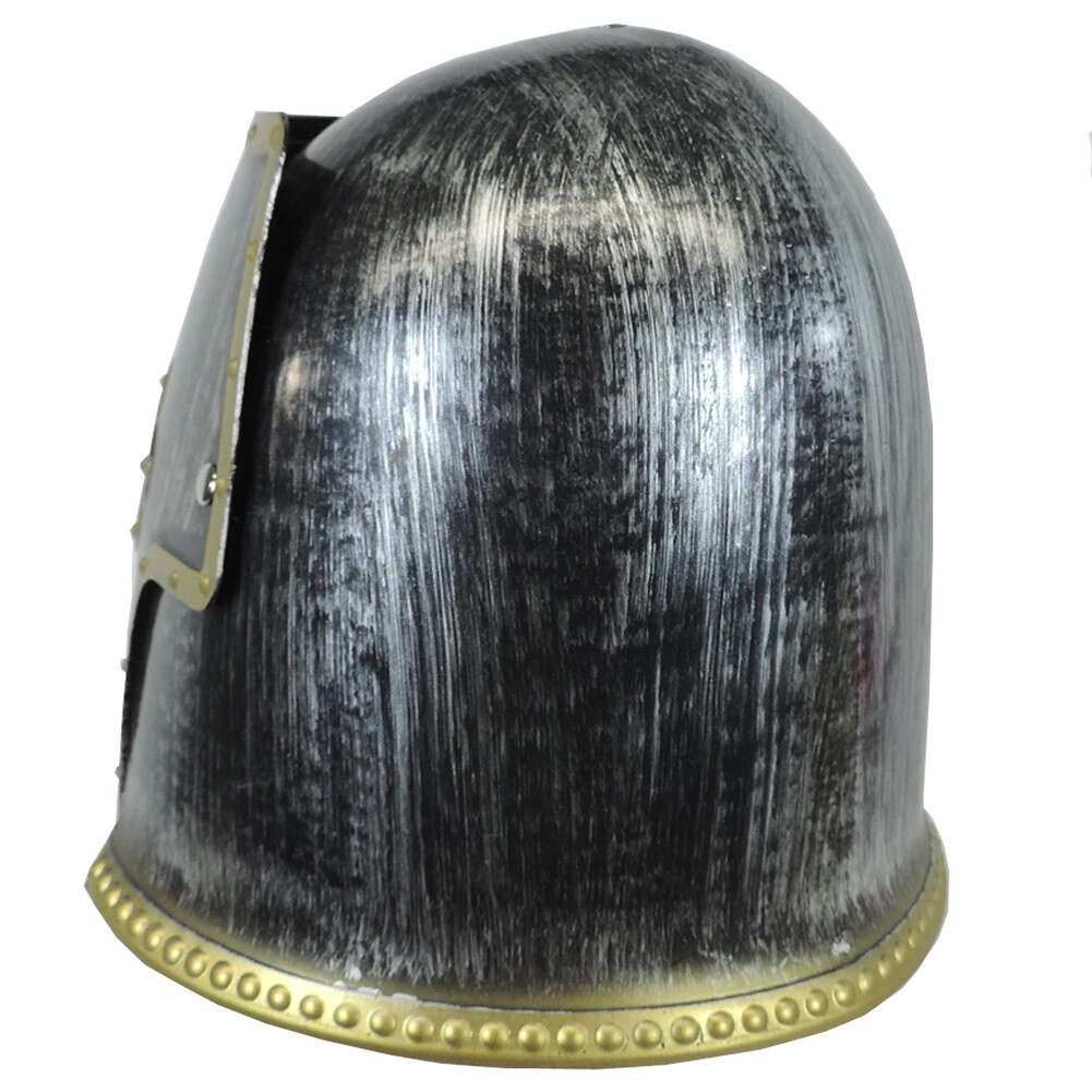Adult Knight Crusader Templar Costume Helmet w/ Moving Visor