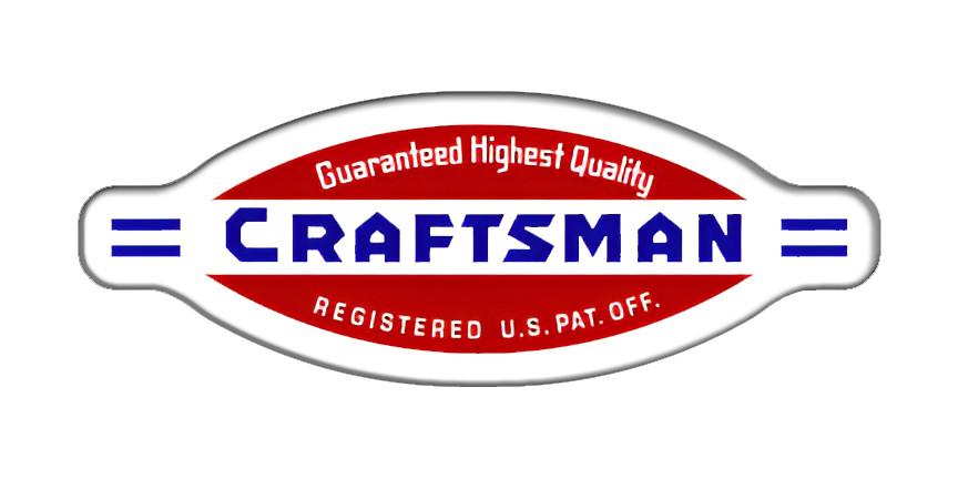 CRAFTSMAN TOOLS x 8 Vintage Sticker