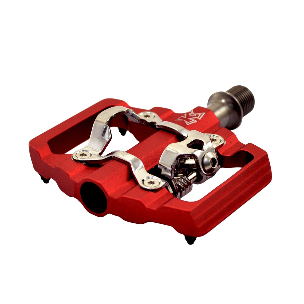 KCNC KPED13 Lightweight MTB Clipless Platform Pedals , Red