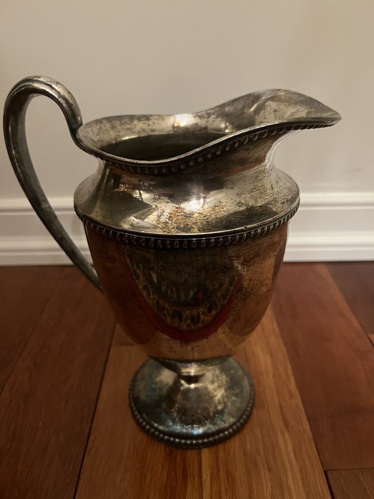 EGW&S Silver Plated Water Pitcher