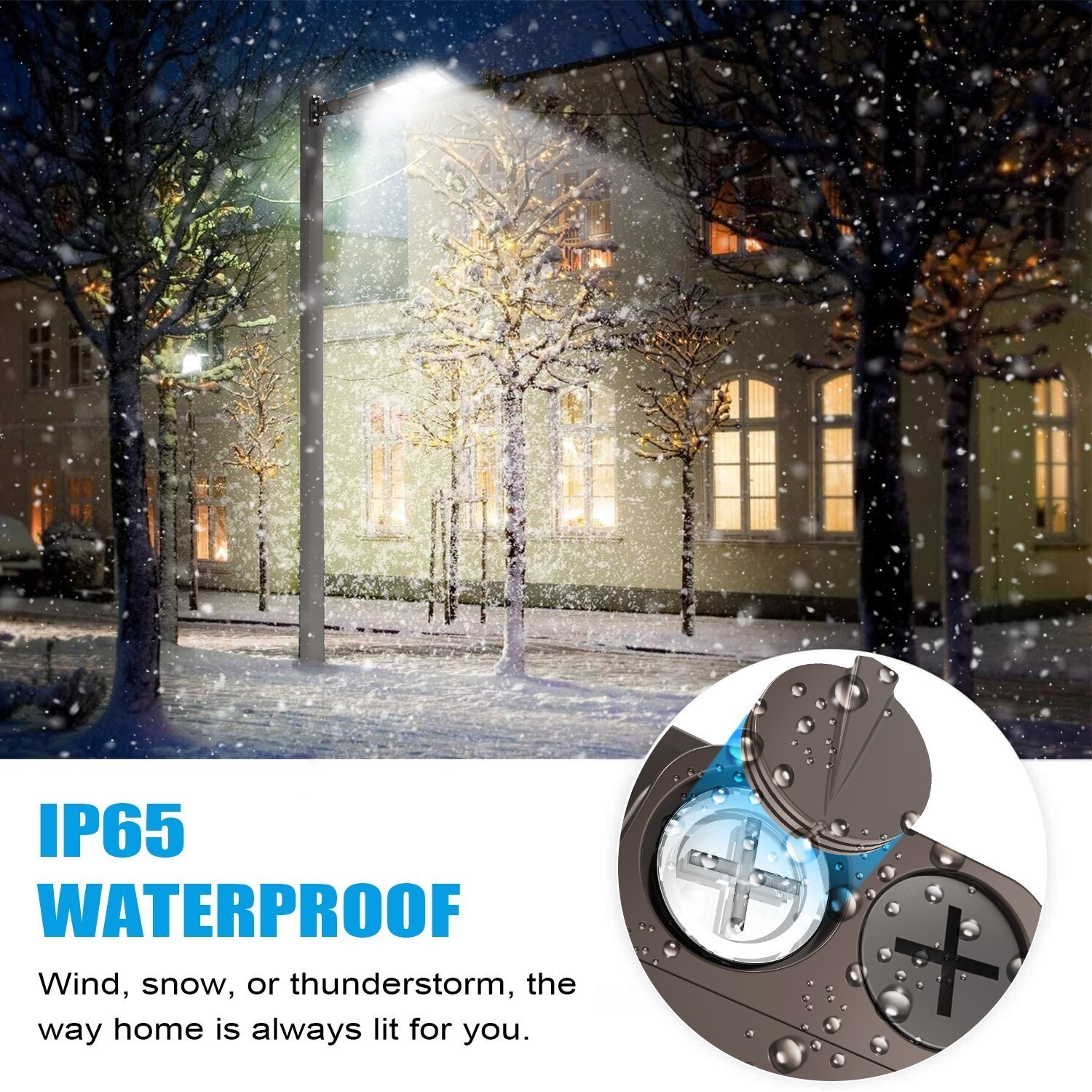 277-480V 44800LM 320W Commercial LED Shoebox Parking Lot Light Fixture Photocell