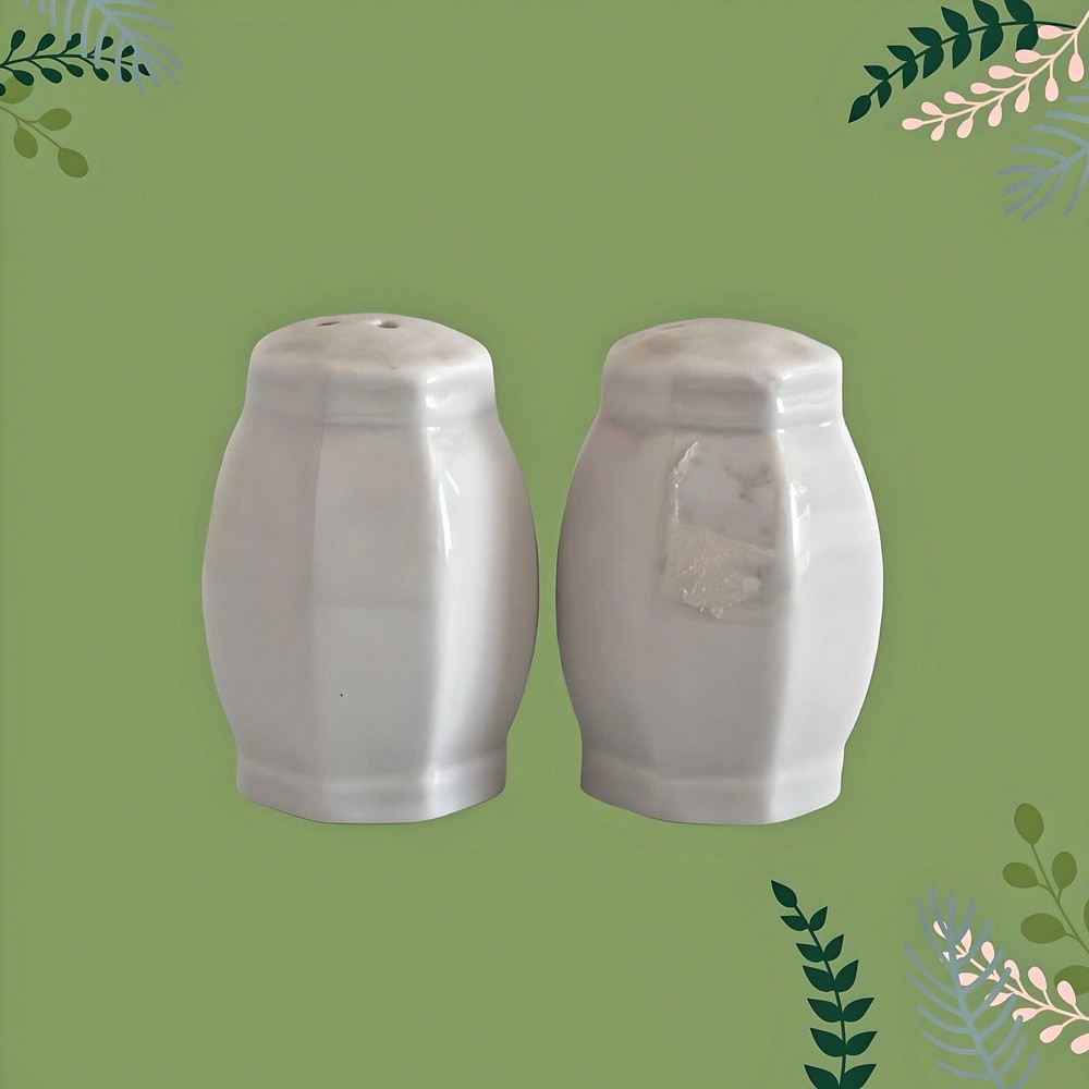 Vintage 5 Piece Ceramic Condiment Set