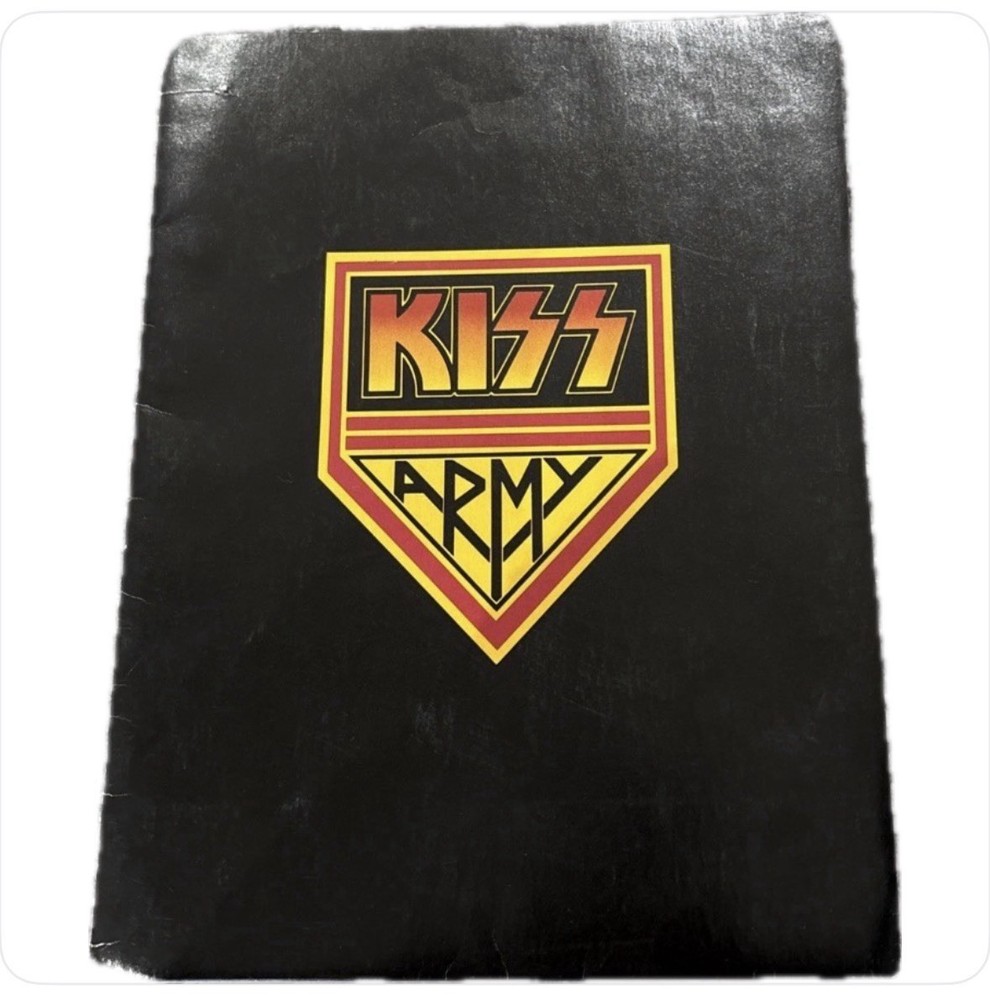 Vintage Original KISS Army Membership Kit Photos/MiniPosters Iron On 1976/77 (bb